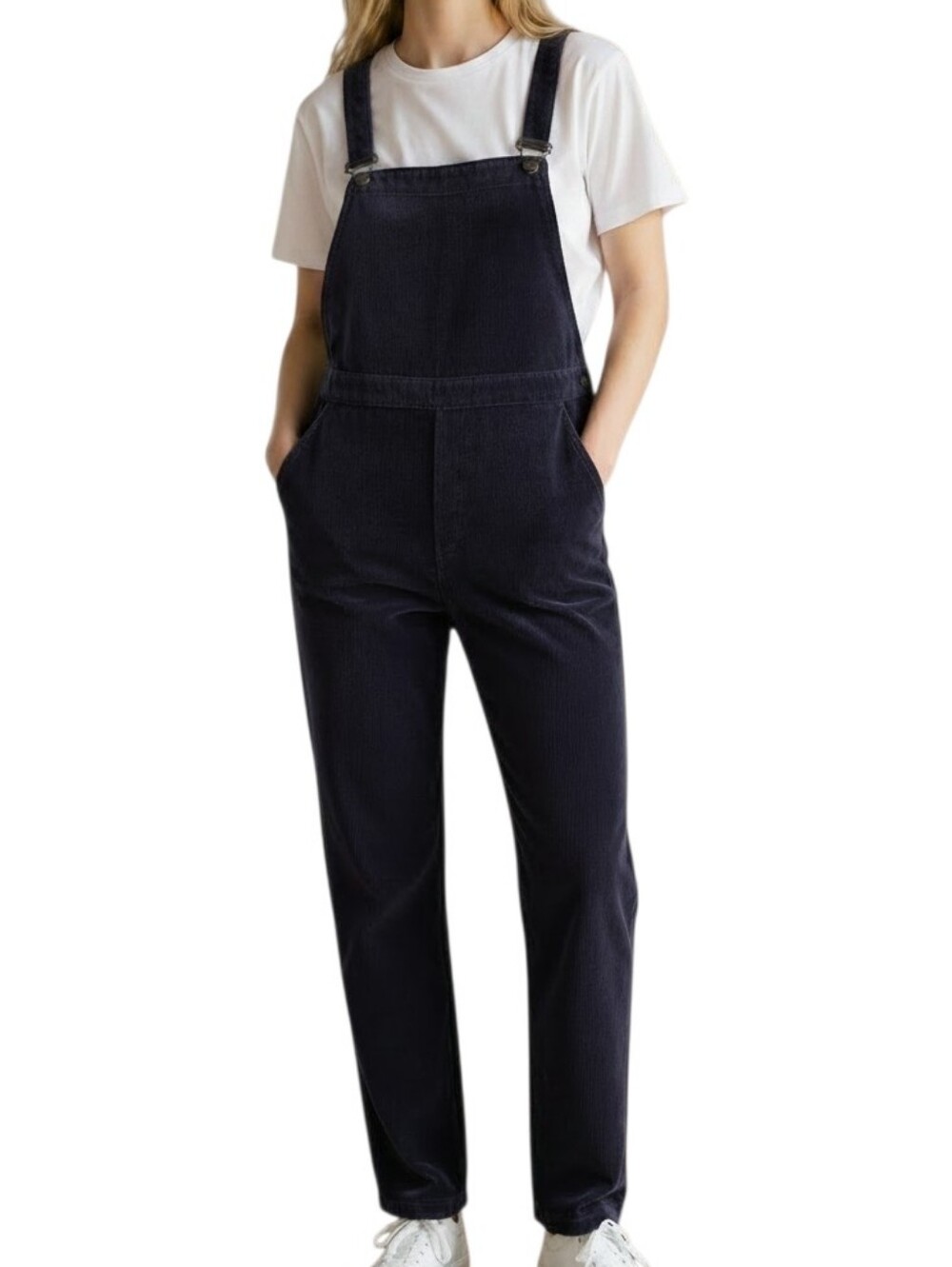 Wildfang Navy Corduroy Women's Overalls